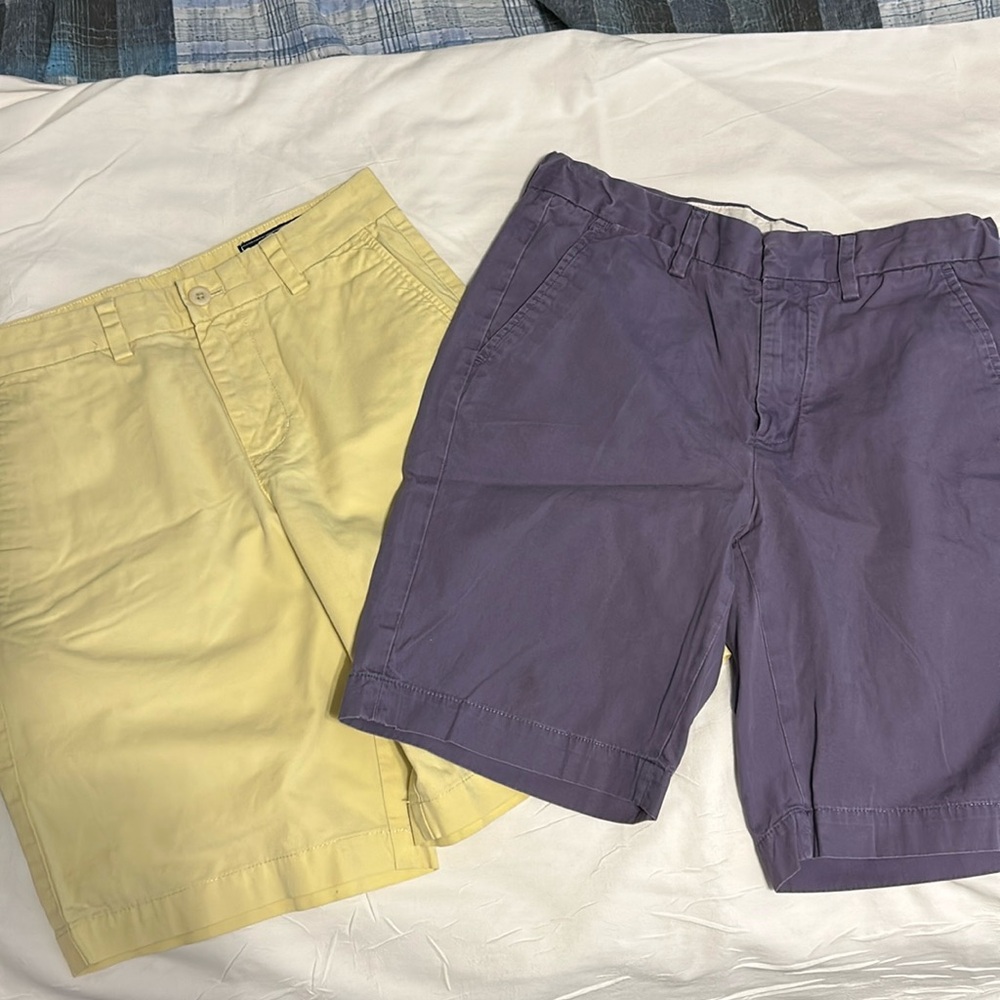 Bundle 2 boys size 12 shorts, Vineyard Vines and Crewcuts